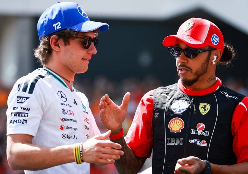 F1 Mid-Season Report: Hamilton and Antonelli sliding, here come Norris and McLaren