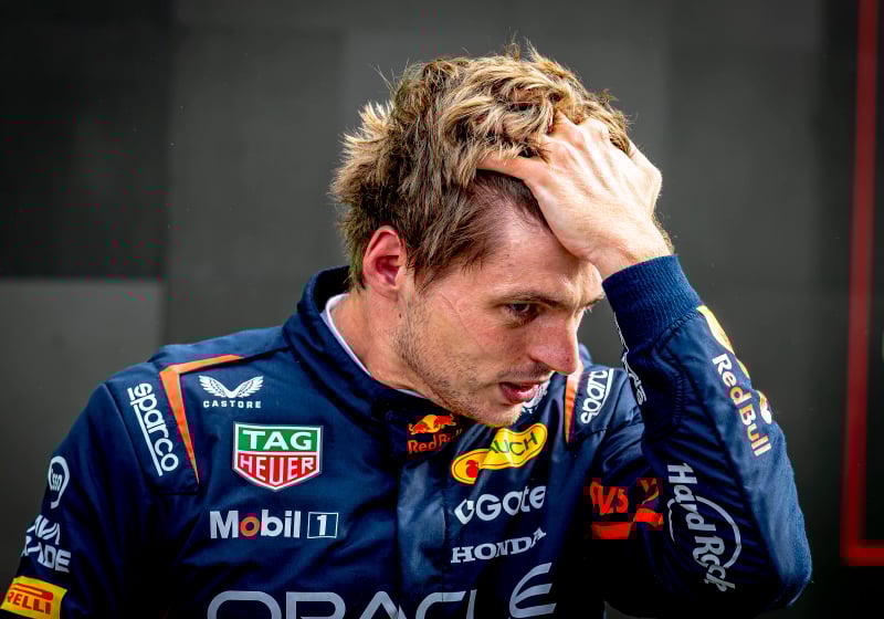 Max Verstappen in Zandvoort