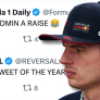 Verstappen failure causes unexpected win in 'F1 tweet of the year'