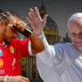 Lewis Hamilton snubbed after Ferrari Pope gift