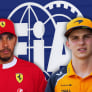 Lewis Hamilton and Oscar Piastri in FIA summons at Italian GP