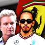 Hamilton F1 rival makes SURPRISE claim about Ferrari move