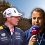 Ted Kravitz tangles with Max Verstappen's NAN after Baku win