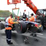 Crashfoto's Verstappen onthullen nieuwe technische ontwikkeling op Red Bull RB22