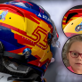 Waarom Sainz een sticker van een eenhoorn op zijn helm had staan in Bakoe
