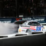 NASCAR driver in scary near miss with on-track cameraman