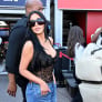 Kim Kardashian arrives at Monaco Grand Prix to support boyfriend Lewis Hamilton
