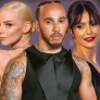 Hamilton gespot op Mykonos met actrices Nina Dobrev en Anya Taylor-Joy