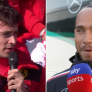 Leclerc responds BRILLIANTLY over Hamilton to Ferrari reports in team-mate debate