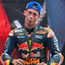 MotoGP star in touching gesture after scary flying bike incident