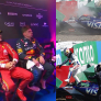 Verstappen en Pérez hebben mening klaar na zien beelden crashende Ricciardo in cool down room