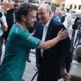 La inesperada visita que recibió Fernando Alonso en Bahréin