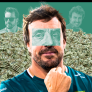 Fernando Alonso will get paid $1m to watch the Abu Dhabi Grand Prix on TV, in his car