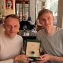 Hartog krijgt Rolex cadeau van coureur waarvan hij het leven redde