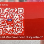 Sky Sports bracht QR-code in live tv-uitzending voor diskwalificatie Verstappen