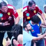 Chaos in paddock op Monza: fans vallen Leclerc lastig, beveiliging moet ingrijpen