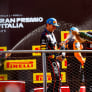 Overzicht podiumplaatsen: Verstappen met Piastri en Norris op het podium in Monza